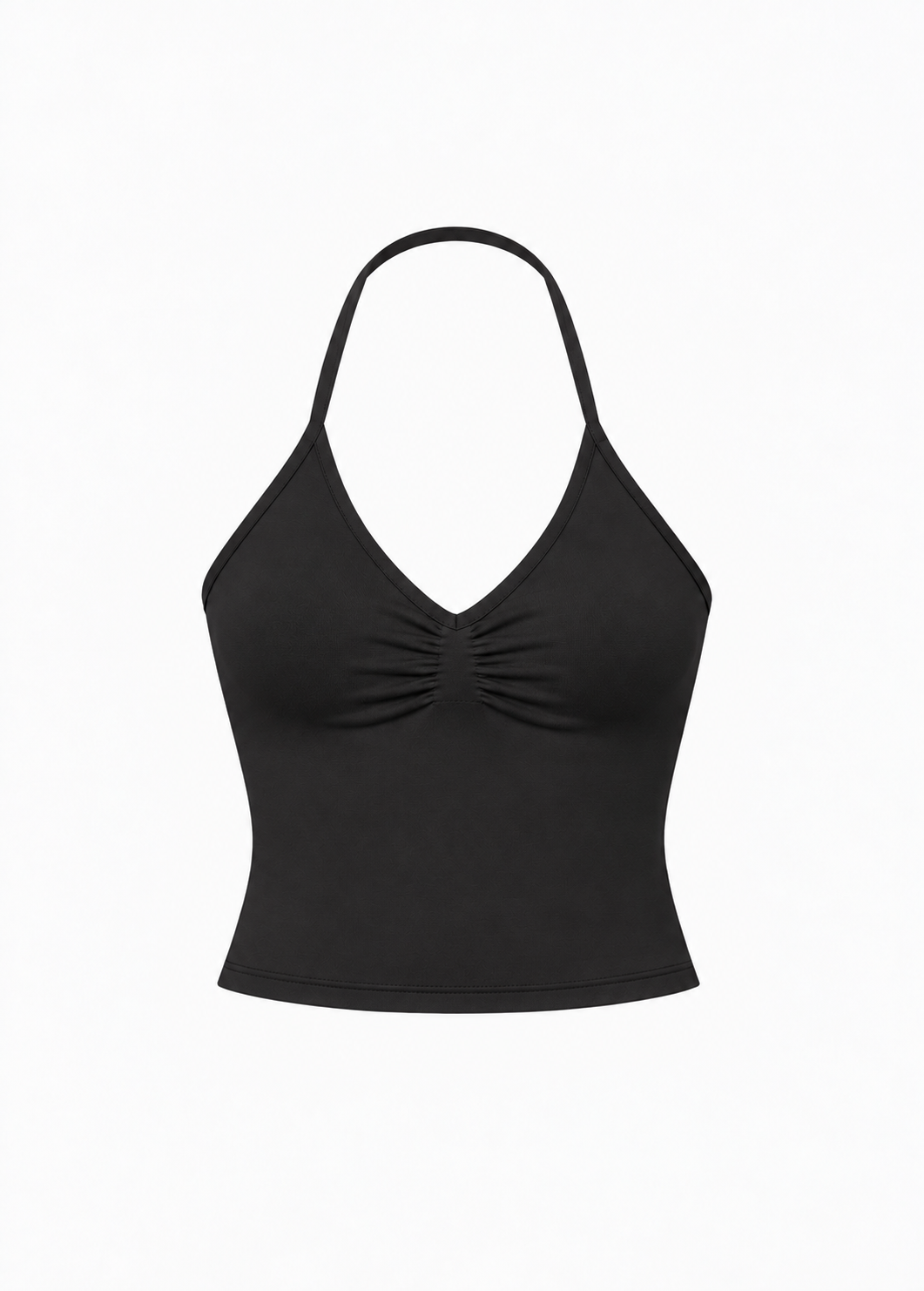 Studio Ruched Halter Top