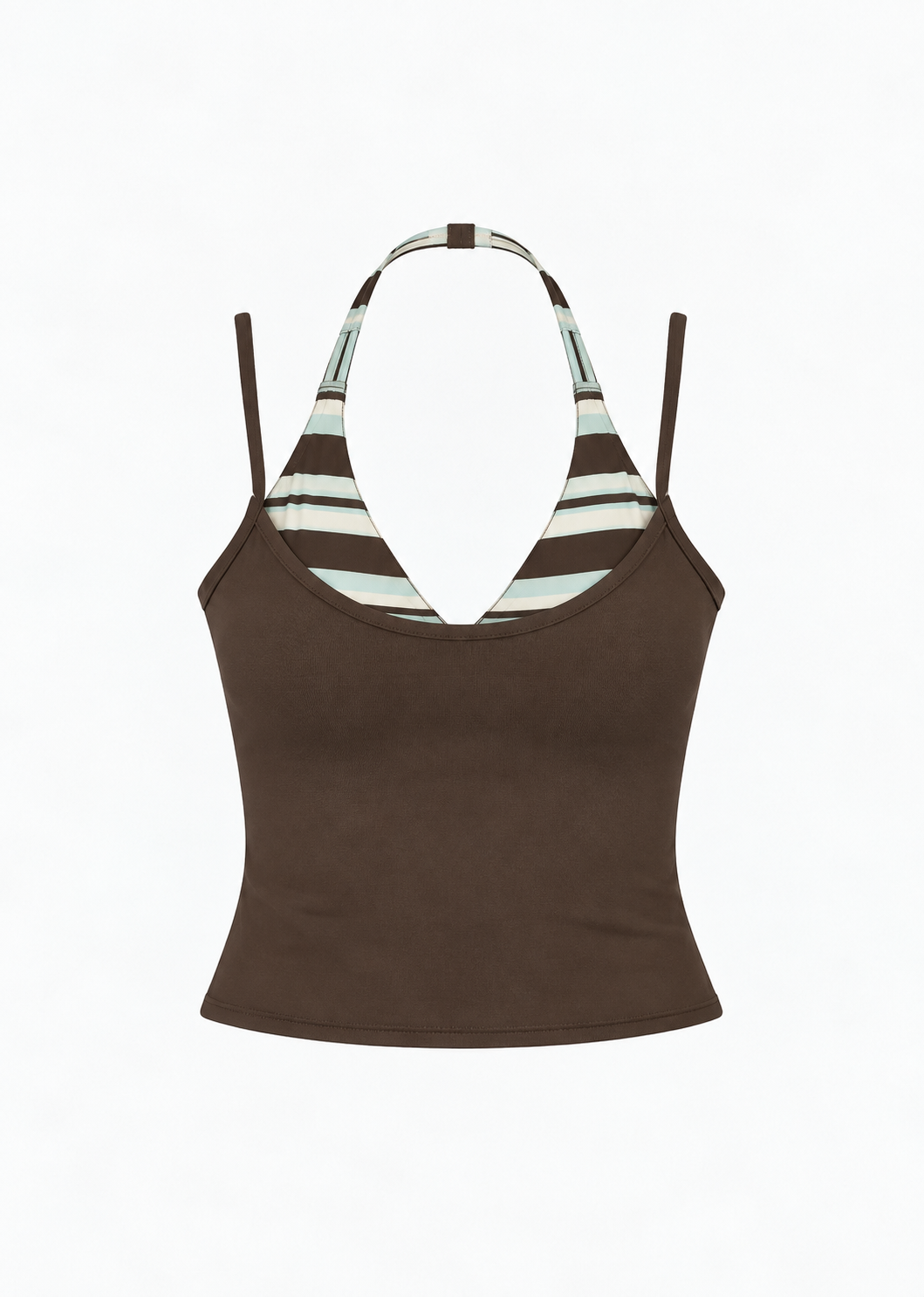 Brown/White
