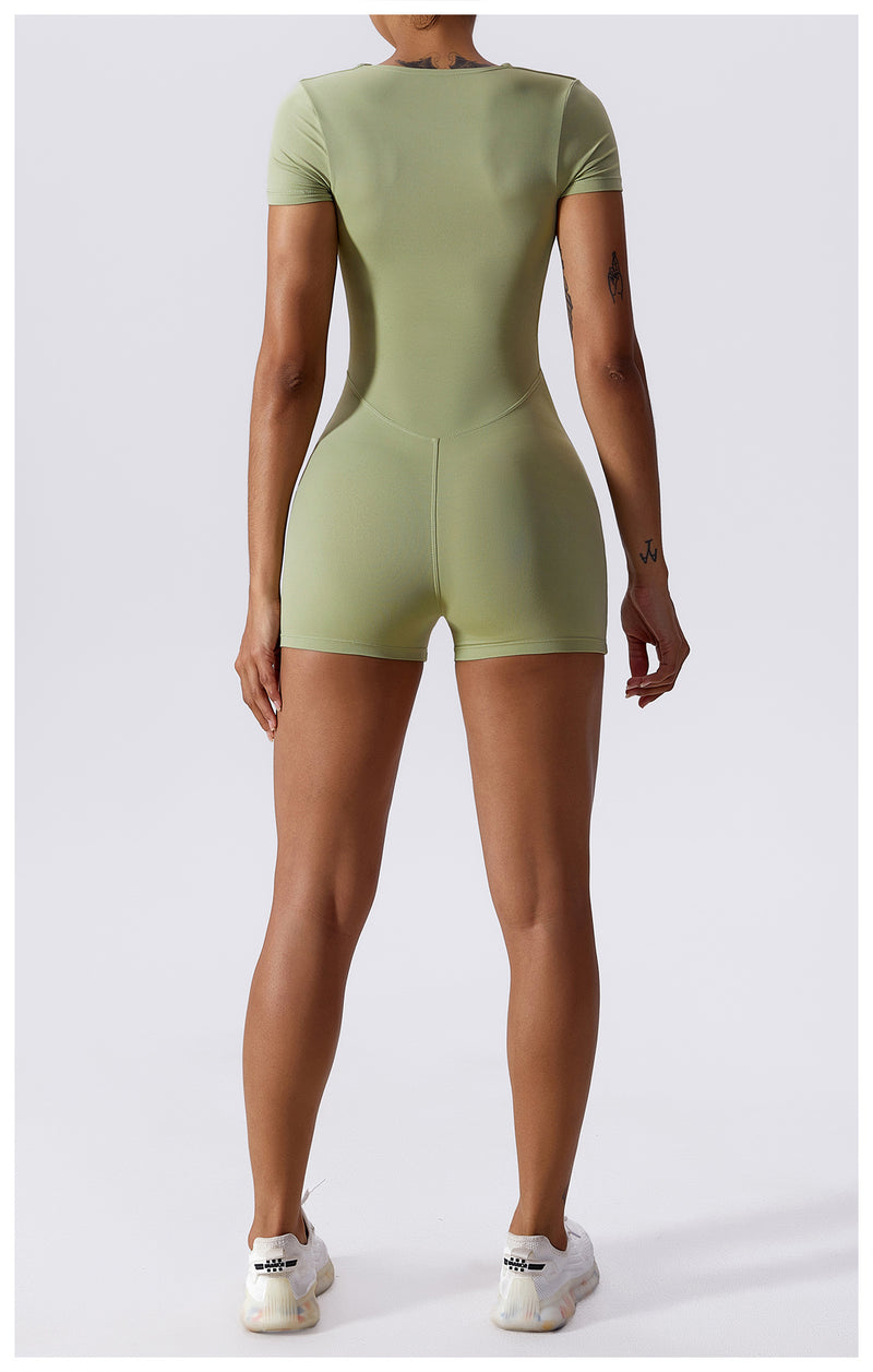 Sculpt Cap Sleeve Yoga Bodysuit