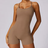 Sculpt Criss Cross Tank Yoga Bodysuit