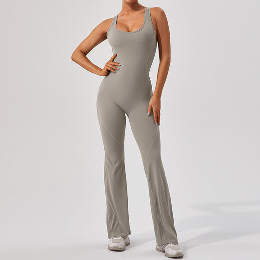Sculpt Tank Bootcut Onesie