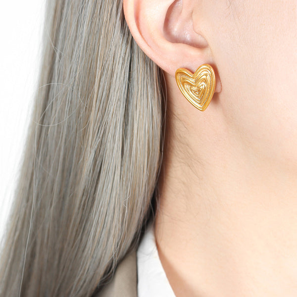 Infinite Heart Earrings