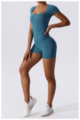 Sculpt Cap Sleeve Yoga Bodysuit