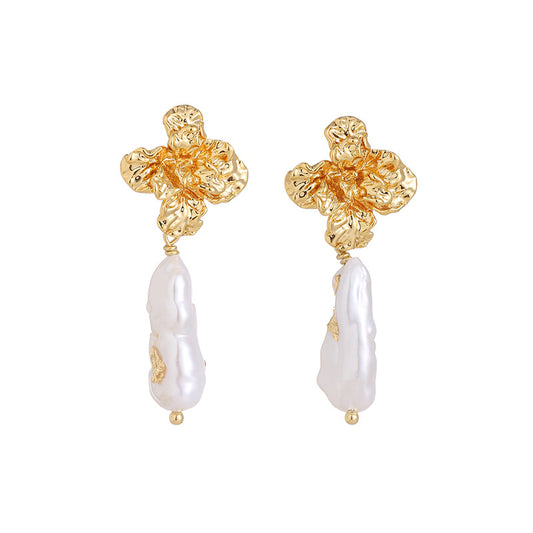 Baroque Pearl Earrings