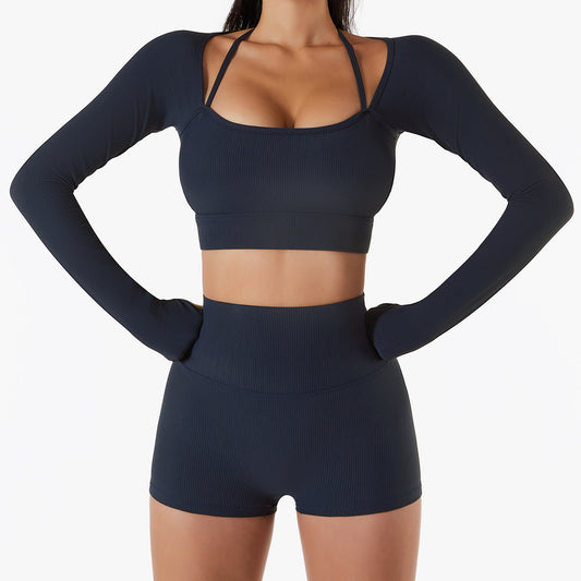 Square-neck Two Piece Set