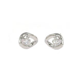 Zircon Irregular Stud Earring