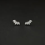 Petal Zircon Earrings