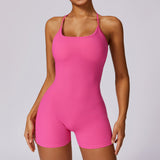 Sculpt Criss Cross Tank Yoga Bodysuit