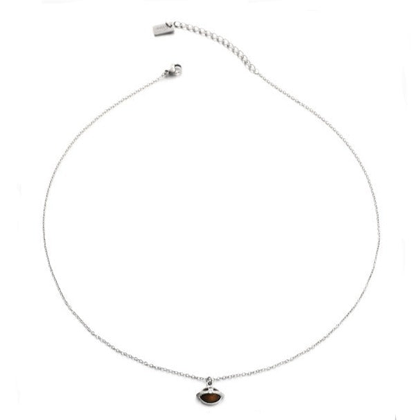 Zircon Orb Necklace