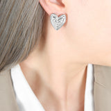 Infinite Heart Earrings