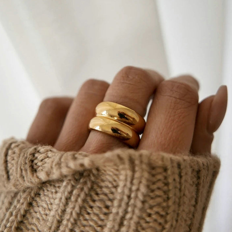 Double Bubble Chunky Ring