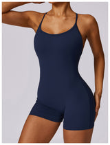 Sculpt Criss Cross Tank Yoga Bodysuit