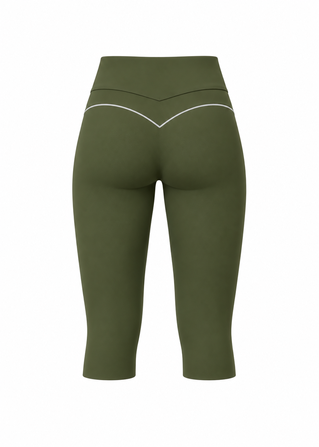 Studio Contrast Contour Capri Leggings
