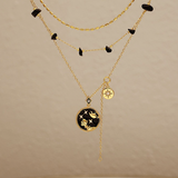 Black Nova Necklace Duo