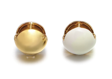 Ivory Sphere Earrings