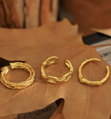 Alluring Ring Trio