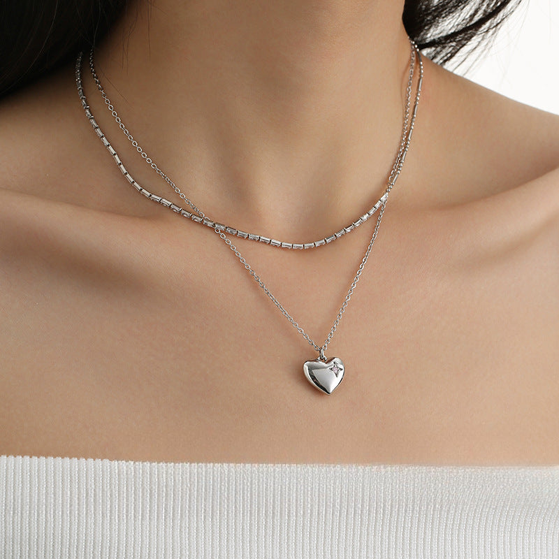 Twinkle In Your Heart Zircon Necklace