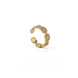 Zircon Chain Ring