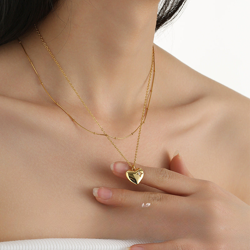 Twinkle In Your Heart Zircon Necklace