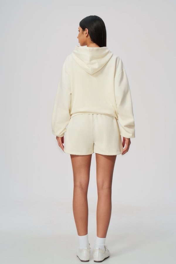 Zip Up Hoodie and Sporty Shorts