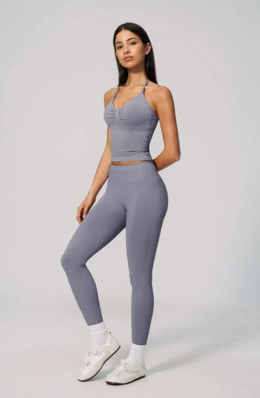 Studio Ruched Halter Top