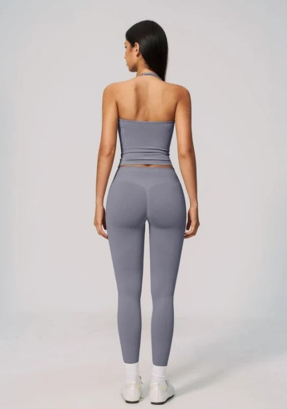 Studio Ruched Halter Top
