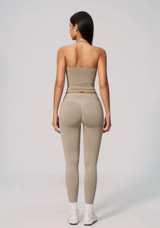 Studio Ruched Halter Top