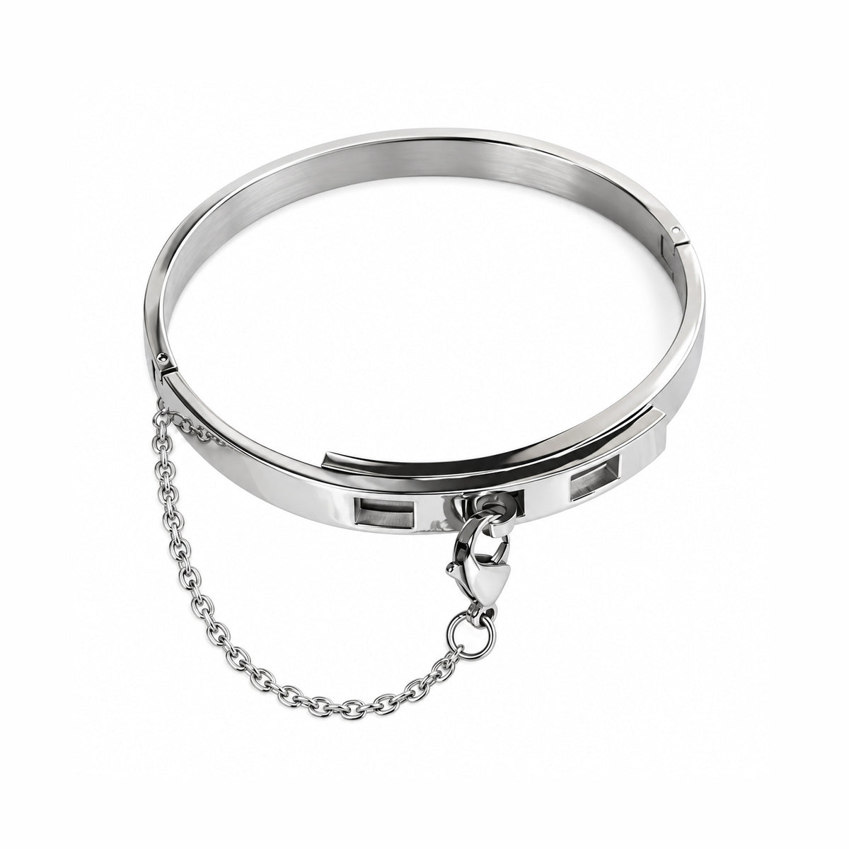 Cuff & Chains Bracelet - Silver