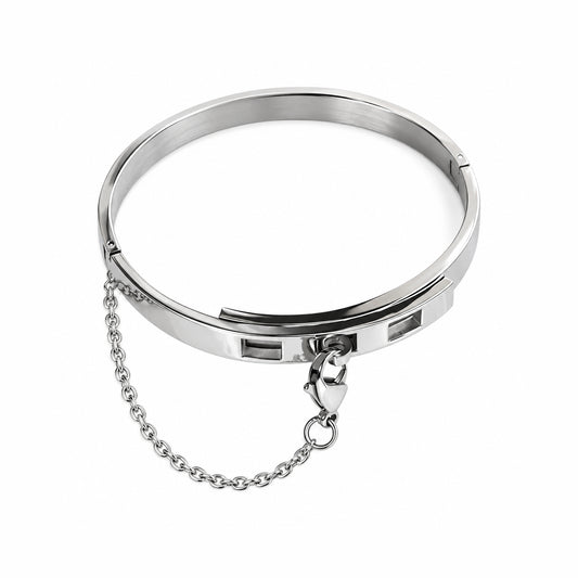 Cuff & Chains Bracelet - Silver