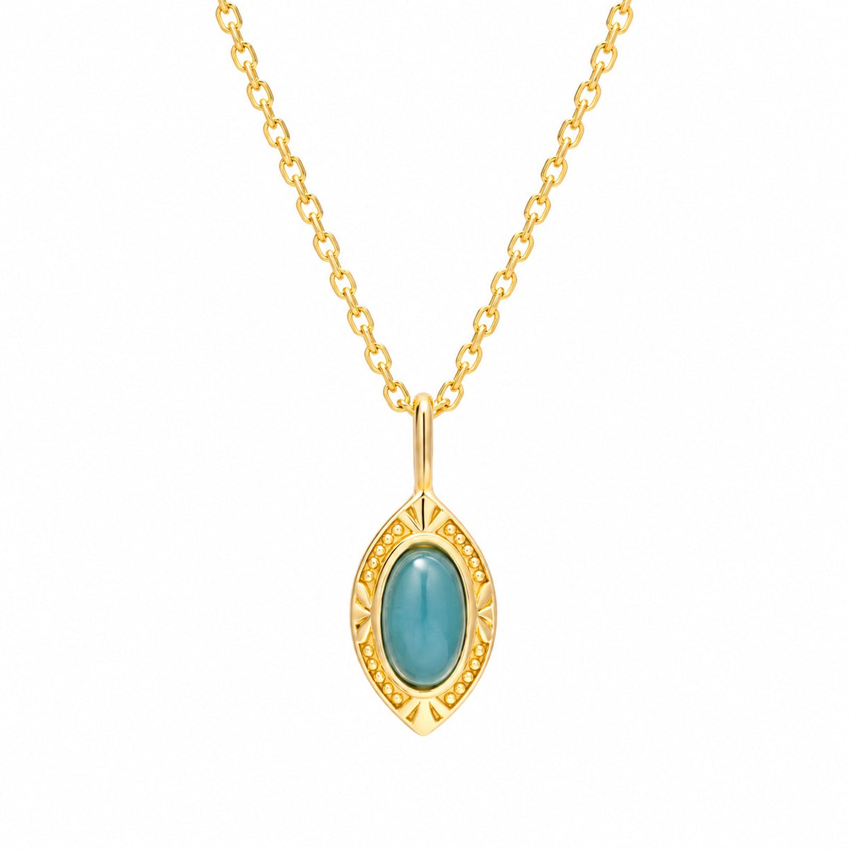 Fresh Peridot Gold Vermeil Necklace