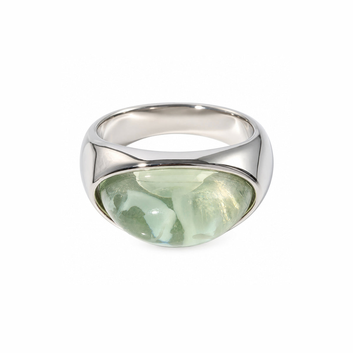 Crystal Statement Ring - Silverjade