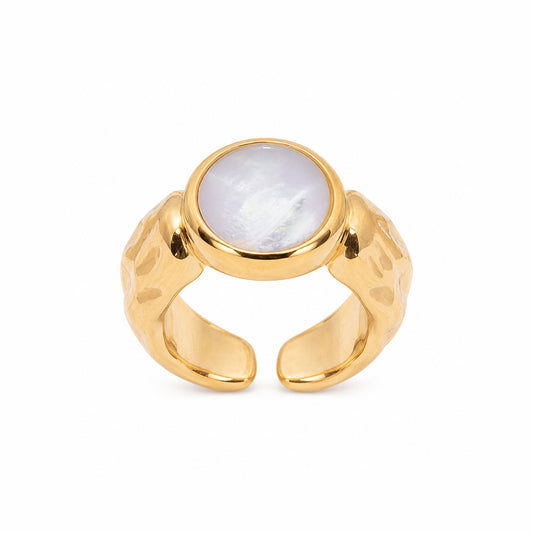 Handcraft Seashell Open Ring