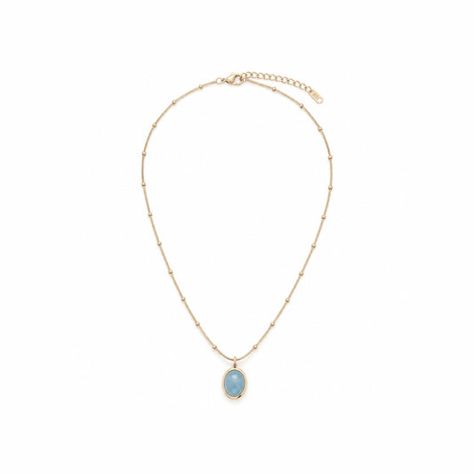 Aquamarine Birthstone Pendant Necklace
