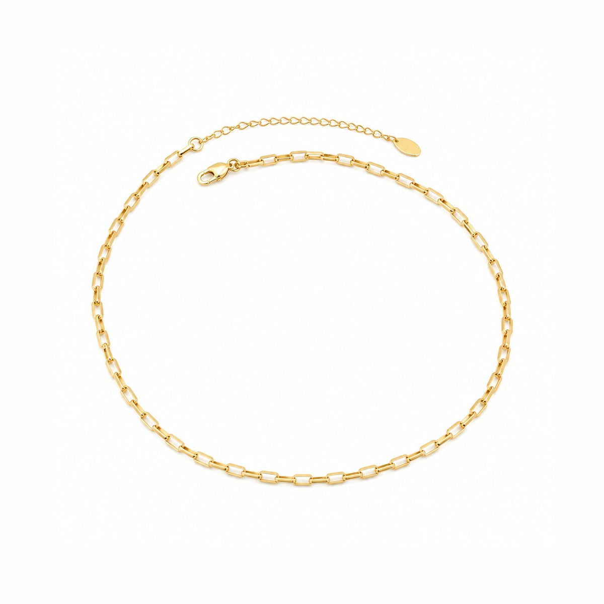 Dainty Chain Necklace Trio - A