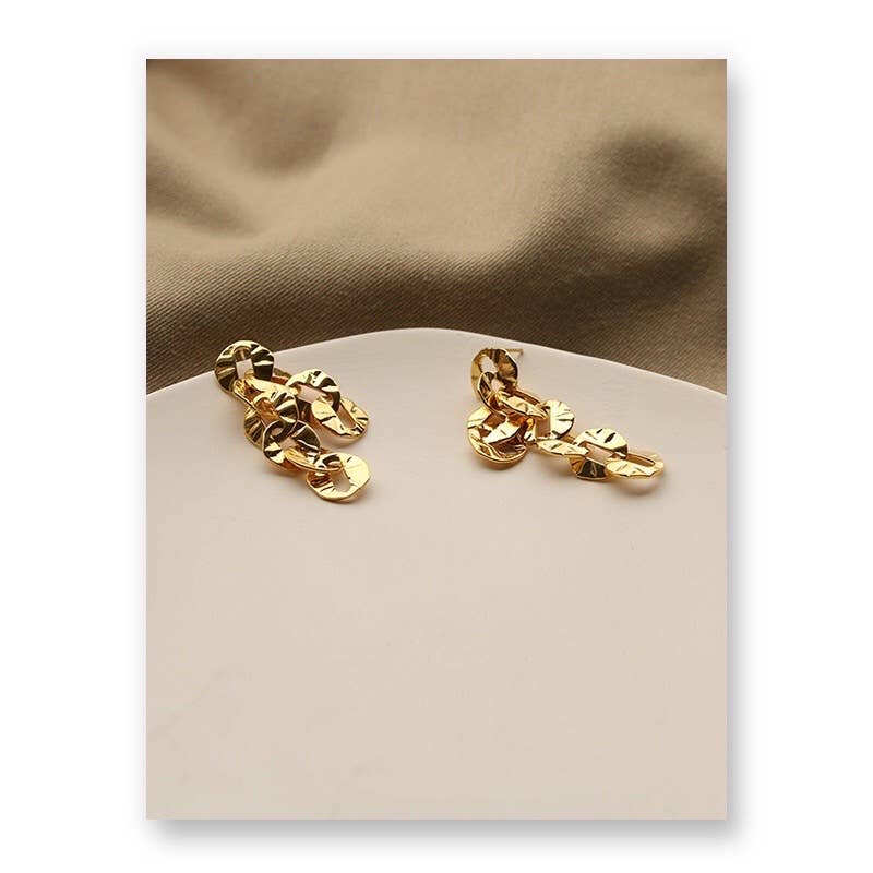 Gold Fields Earring