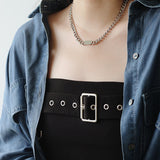 BLACK DIAMOND CHAIN NECKLACE