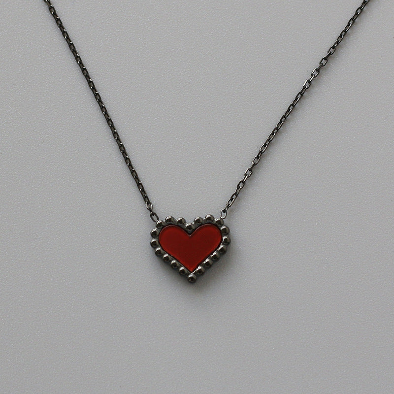 Red Heart Necklace