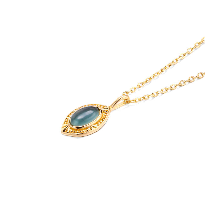 Fresh Peridot Gold Vermeil Necklace