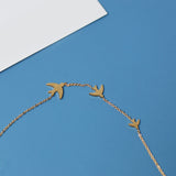 Minimalist Swallow Necklace