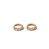 Zircon Hoop Earring