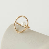 Moon Water Pearl Ring