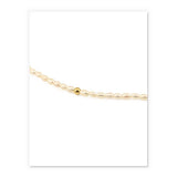 Chic Thin Pearl Chain Necklace