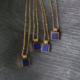 Blue Demon lazurite Necklace