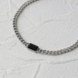 BLACK DIAMOND CHAIN NECKLACE