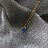 Blue Demon lazurite Necklace