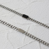 BLACK DIAMOND CHAIN NECKLACE