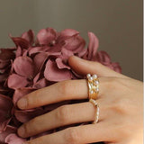 Audrey Pearl Ring