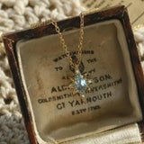 Ciel Blue Topaz Gold Vermeil Necklace