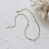 Elite Pearl Gold Necklace