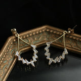 Princess Gold Vermeil Earring